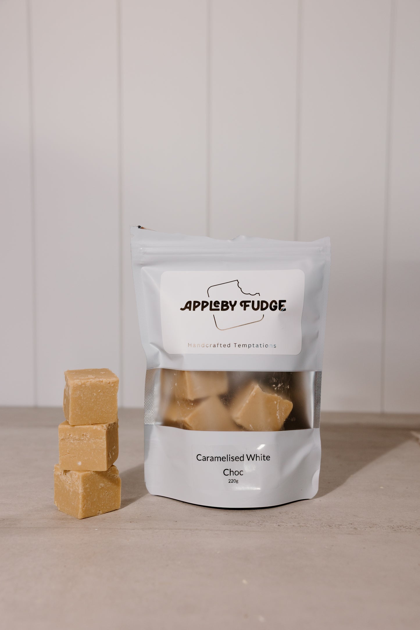 Caramelised White Chocolate Fudge