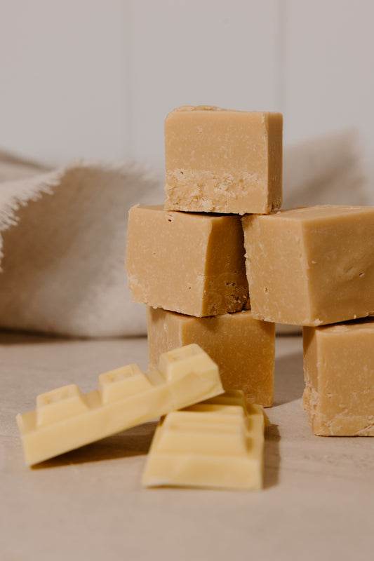 Caramelised White Chocolate Fudge